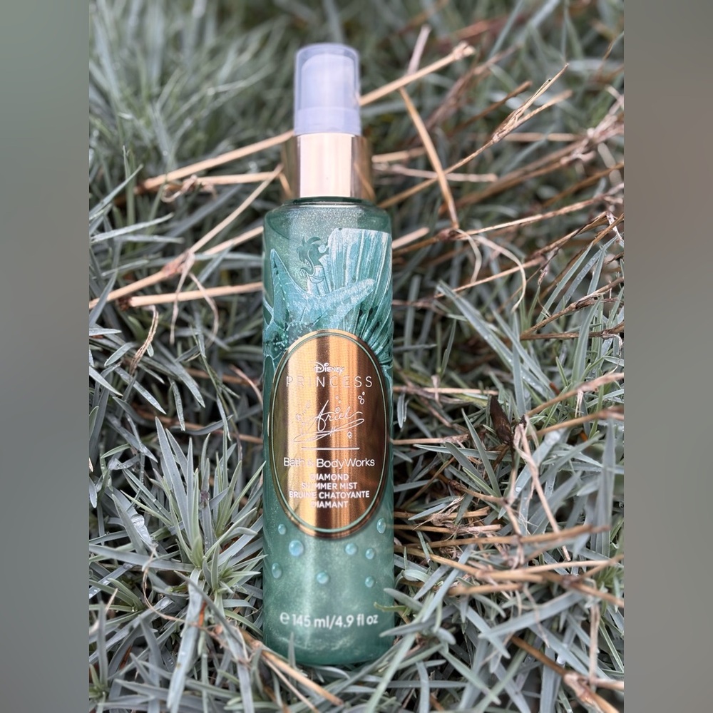 Disney Princess Green and Gold Shimmer Mist